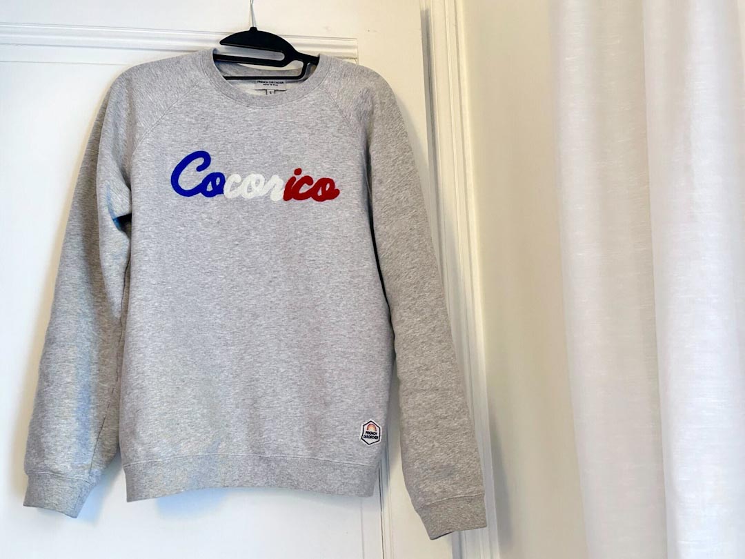 PARIS くく ルームウェアセット クリーム・グレー