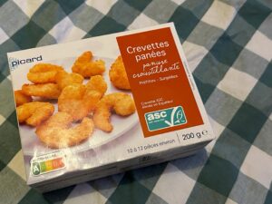 ピカールおすすめ フランス自炊生活　エビフライ
