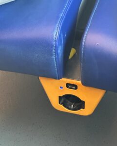 シチリア島　トレニタリア　座席