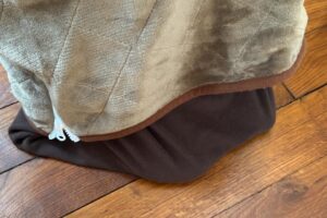 着るこたつ　レビュー　山善　足先