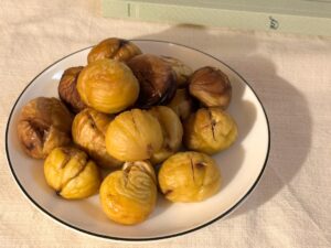 焼き栗 オーブン フランス