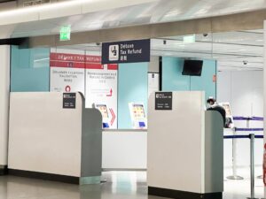 シャルルドゴール空港　免税手続き方法