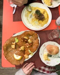 ミラノおすすめレストラン ミラノ風カツレツ Risoelatte Duomo