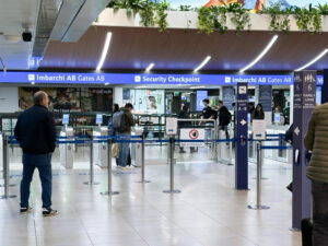 ミラノリナーテ空港　チェックイン