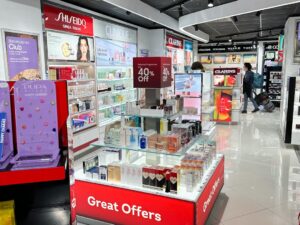 ミラノリナーテ空港 免税店