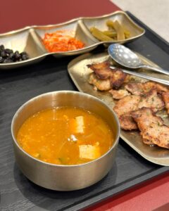 仁川空港 第2ターミナル　フードコート サムギョプサル定食
