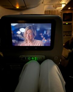 大韓航空  機内　雰囲気