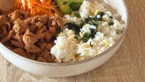 フランス自炊レシピ 簡単レンチン甘辛炒め