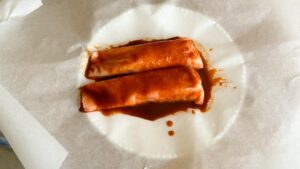 フランス自炊レシピ レンチンで鮭の甘辛包み蒸し 火を使わない　作り方