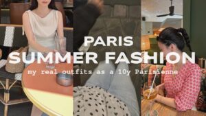 パリジェンヌファッション 夏 パリ旅行 服装